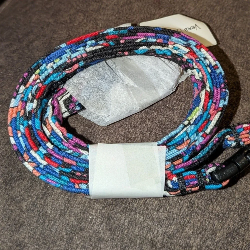 Vera‎ Bradley Breakaway Lanyard Haymarket Paisley Blue Pink Floral 15972-R88 NEW